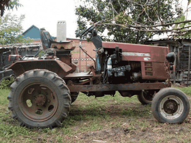 Самодельный трактор из ГАЗ 66